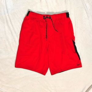 Men’s Nike Hybrid Swim Shorts - Red and Black - Size Medium - new without tags!